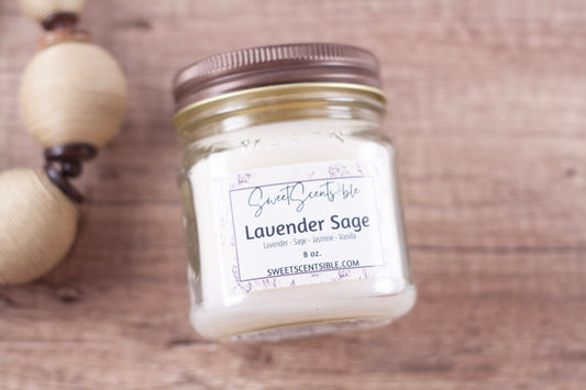 Lavender Sage in Mason Jar