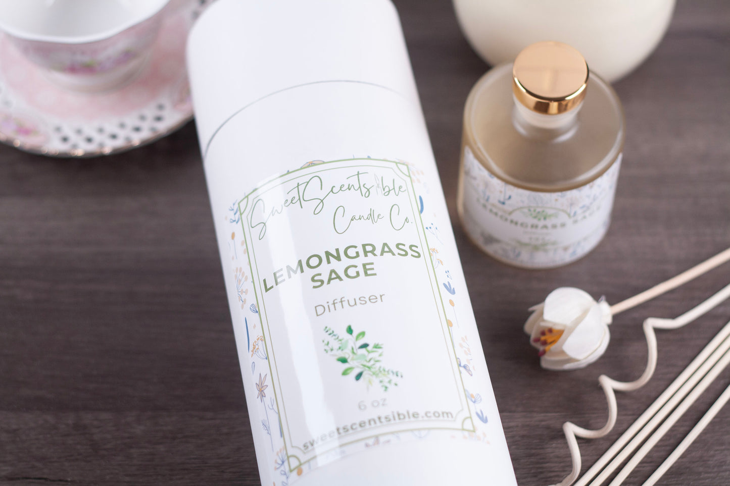 Lemongrass Sage 4 oz Diffuser