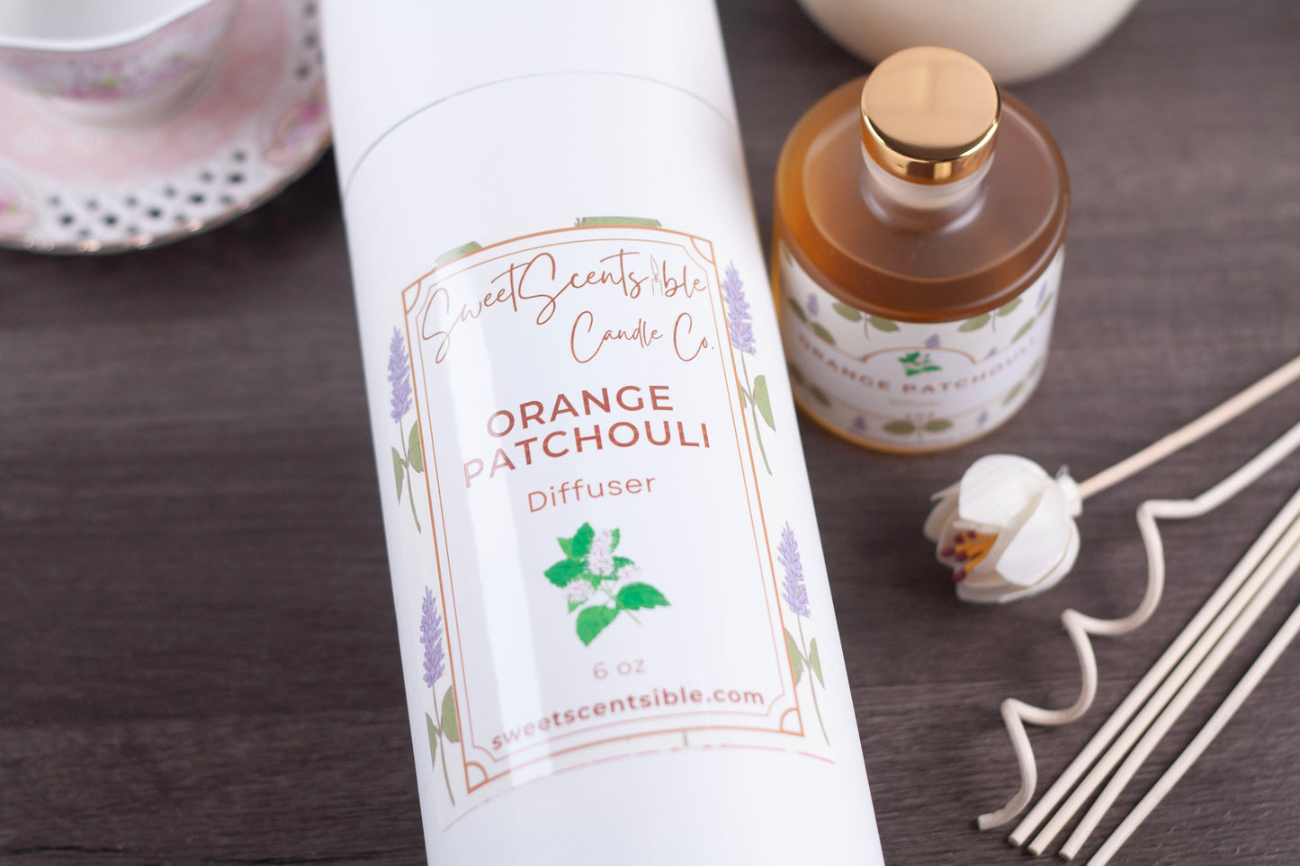 Orange Patchouli 4 oz Diffuser