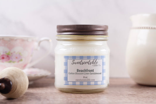 Beachfront in Mason Jar