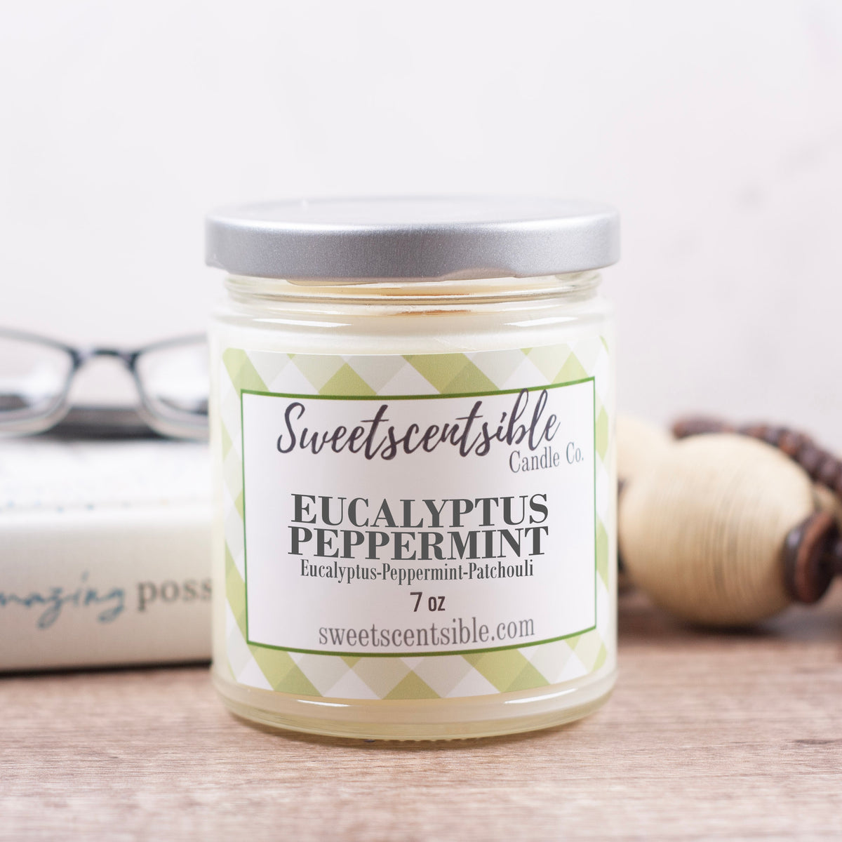 Eucalyptus Peppermint in Classic Jar - Cotton Wick