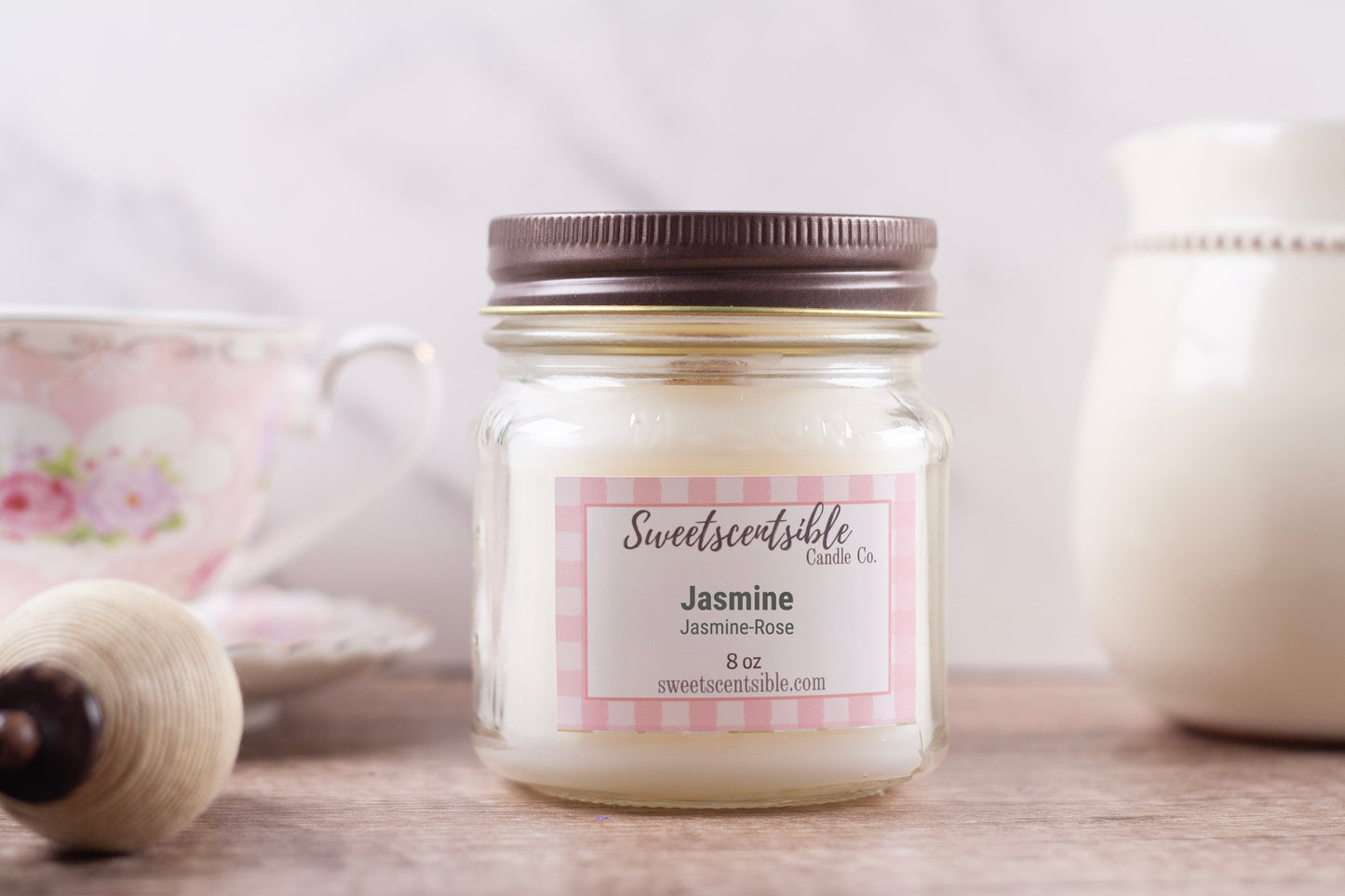 Jasmine in Mason Jar