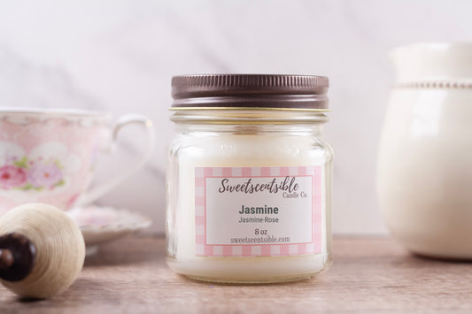 Jasmine in Mason Jar