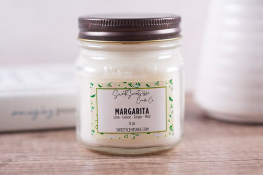 Margarita Candle in Mason Jar