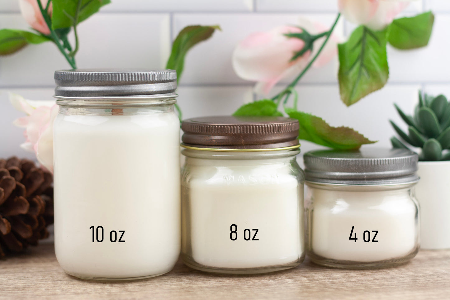 Campfire Candle in Mason Jar