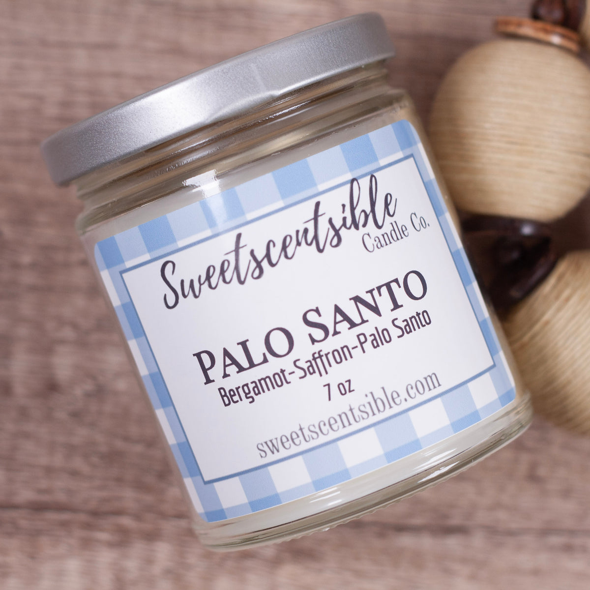 Palo Santo in Classic Jar - Cotton Wick