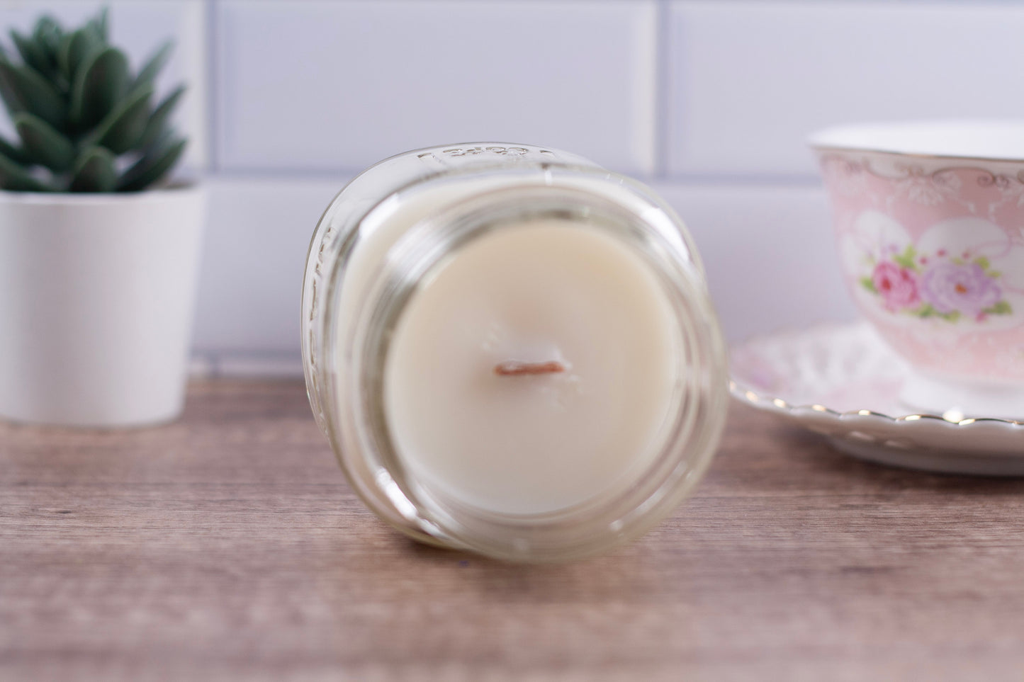 Banana Bread Candle in Mason Jar