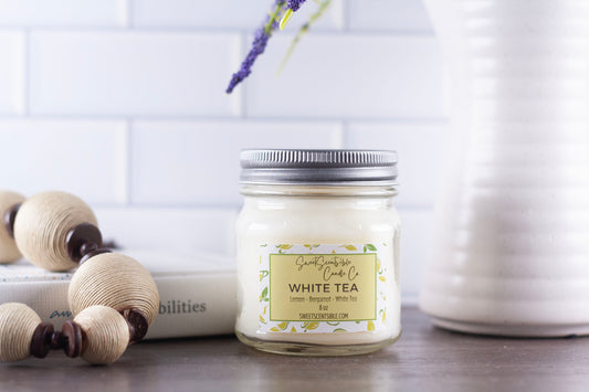 White Tea in Mason Jar